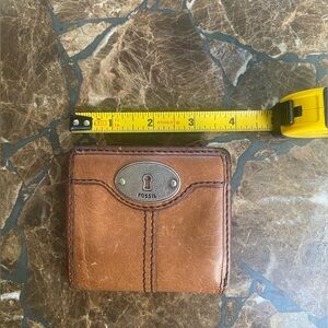 Fossil Brown Leather Wallet